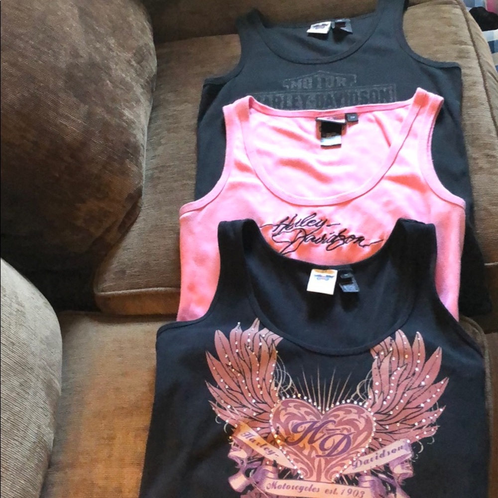 Bundle of 3 ribbed tanks